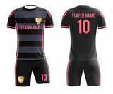 SB 1002 Black Sublimation Custom Soccer Jersey Adult & Youth Unisex