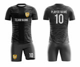 SB 1026 Black Sublimation Custom Soccer Jersey Adult & Youth Unisex