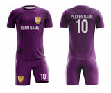 SB 1033 Purple Sublimation Custom Soccer Jersey Adult & Youth Unisex