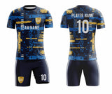 SB 1049 Blue Sublimation Custom Soccer Jersey Adult & Youth Unisex