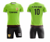 SB 1054 Green/Black Sublimation Custom Soccer Jersey Adult & Youth Unisex