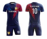 SB 1059 Blue Sublimation Custom Soccer Jersey Adult & Youth Unisex