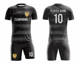 SB 1085 Black Sublimation Custom Soccer Jersey Adult & Youth Unisex