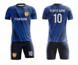 SB 1089 Blue Sublimation Custom Soccer Jersey Adult & Youth Unisex