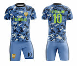 SB 1099 Blue Sublimation Custom Soccer Jersey Adult & Youth Unisex