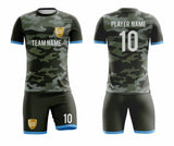 SB 1116 Green/Black Sublimation Custom Soccer Jersey Adult & Youth Unisex