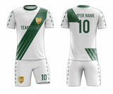 SB 1163 White Sublimation Custom Soccer Jersey Adult & Youth Unisex