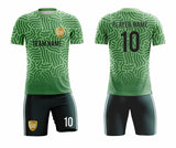 SB 1185 Green Sublimation Custom Soccer Jersey Adult & Youth Unisex