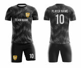 SB 1192 Black Sublimation Custom Soccer Jersey Adult & Youth Unisex