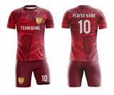 SB 1210 Red Sublimation Custom Soccer Jersey Adult & Youth Unisex