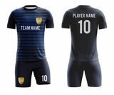 SB 1215 Black Sublimation Custom Soccer Jersey Adult & Youth Unisex