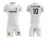 SB 1237 White Sublimation Custom Soccer Jersey Adult & Youth Unisex