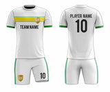 SB 1259 White Sublimation Custom Soccer Jersey Adult & Youth Unisex