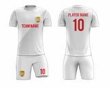 SB 1260 White Sublimation Custom Soccer Jersey Adult & Youth Unisex