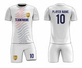 SB 1266 White Sublimation Custom Soccer Jersey Adult & Youth Unisex