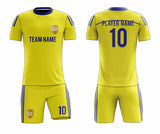 SB 1273 Yellow Sublimation Custom Soccer Jersey Adult & Youth Unisex