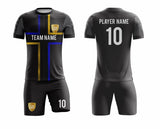 SB 12802 Black Sublimation Custom Soccer Jersey Adult & Youth Unisex