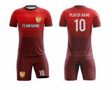 SB 12807 Red Sublimation Custom Soccer Jersey Adult & Youth Unisex