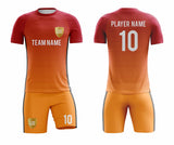 SB 12886 Orange Sublimation Custom Soccer Jersey Adult & Youth Unisex