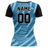 VJ119 Custom Blue Volleyball Jersey - Adult & Youth Unisex