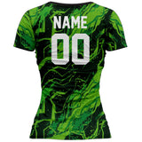 VJ122 Custom Green Volleyball Jersey - Adult & Youth Unisex