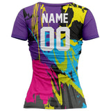 VJ131 Custom Purple Volleyball Jersey - Adult & Youth Unisex