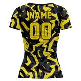 VJ104 Custom Yellow Volleyball Jersey - Adult & Youth Unisex