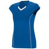 Ladies Blash Jersey Royal/white Adult Volleyball