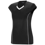 Ladies Blash Jersey Black/white Adult Volleyball