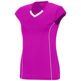 Ladies Blash Jersey Power Pink/white Adult Volleyball