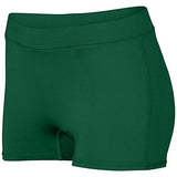 Girls Dare Shorts Dark Green Youth Volleyball