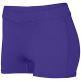 Girls Dare Shorts Purple Youth Volleyball