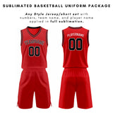 Sublimated Basketball Uniform Package