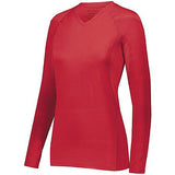 Ladies Truth Long Sleeve Jersey Scarlet Adult Volleyball