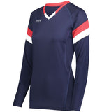 Ladies Truhit Tri-Color Long Sleeve Jersey