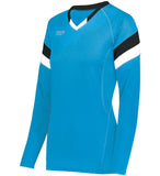 Girls Truhit Tri-Color Long Sleeve Jersey