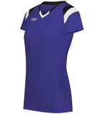 Girls Truhit Tri-Color Short Sleeve Jersey