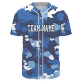 Camo SS Baseball Jersey