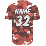 Camo SS Youth Baseball Jersey