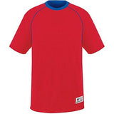 Youth Conversion Reversible Jersey Scarlet/royal Single Soccer & Shorts