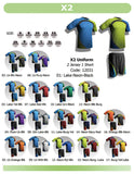 XTwo 2 Jerseys & 1 Short